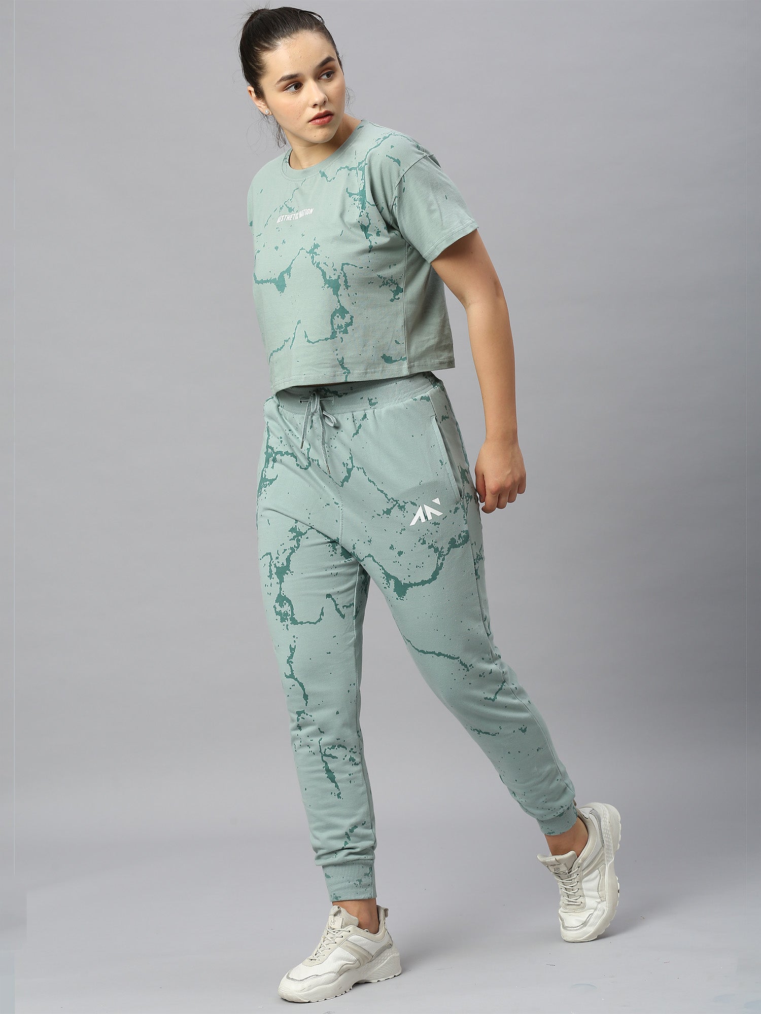 Women Amazon Girls' Harem Jogger Pants 3D Marble Print Yoga