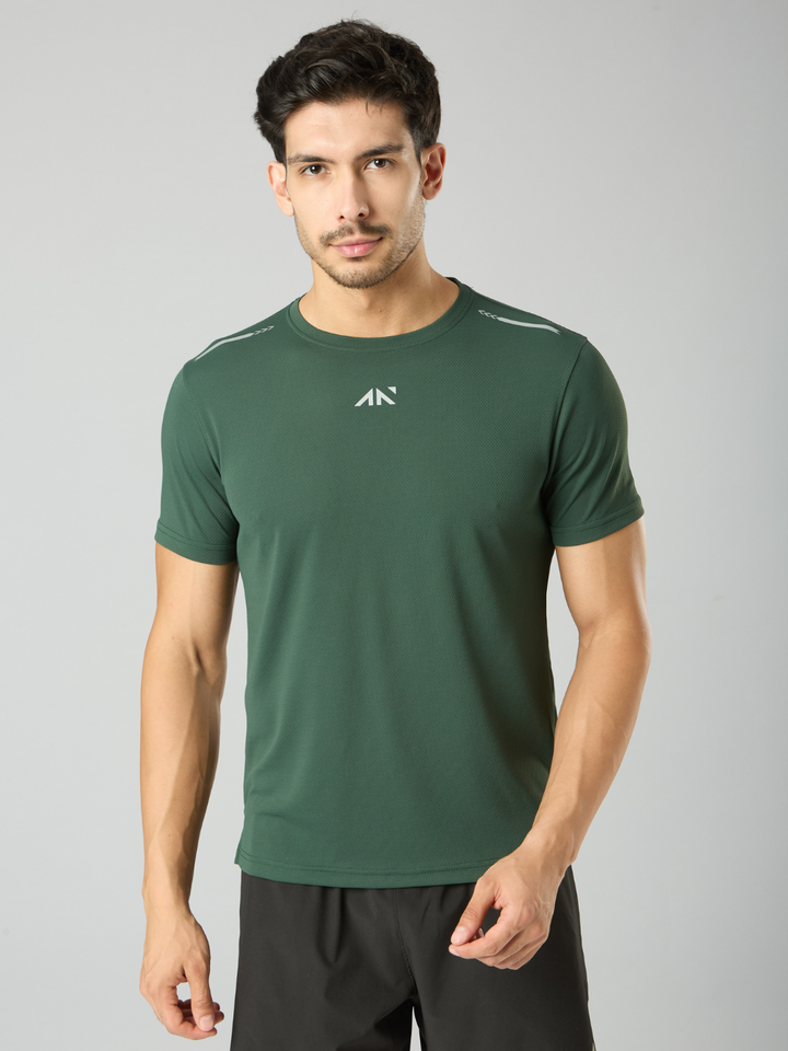 Quick Dry Running T-Shirt Green