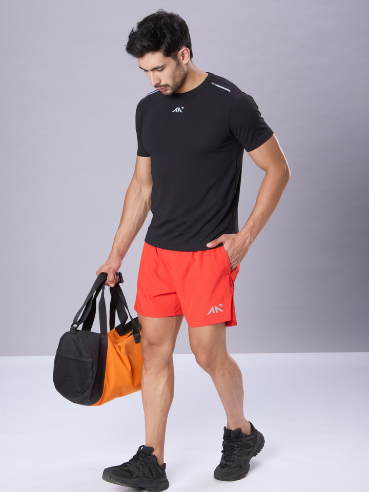 Quick Dry Running T-Shirt Black