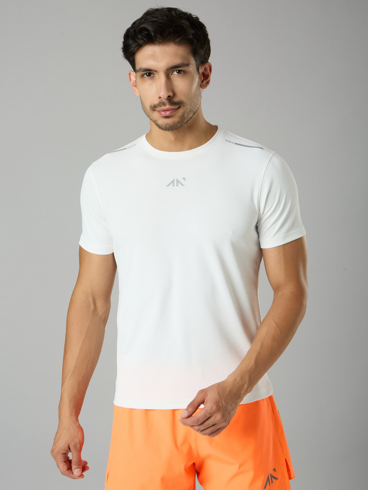 Quick Dry Running T-Shirt White