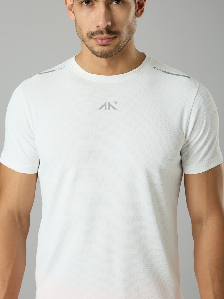Quick Dry Running T-Shirt White