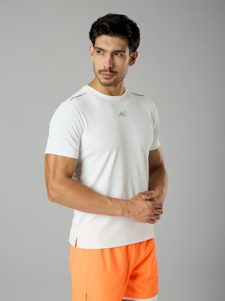 Quick Dry Running T-Shirt White