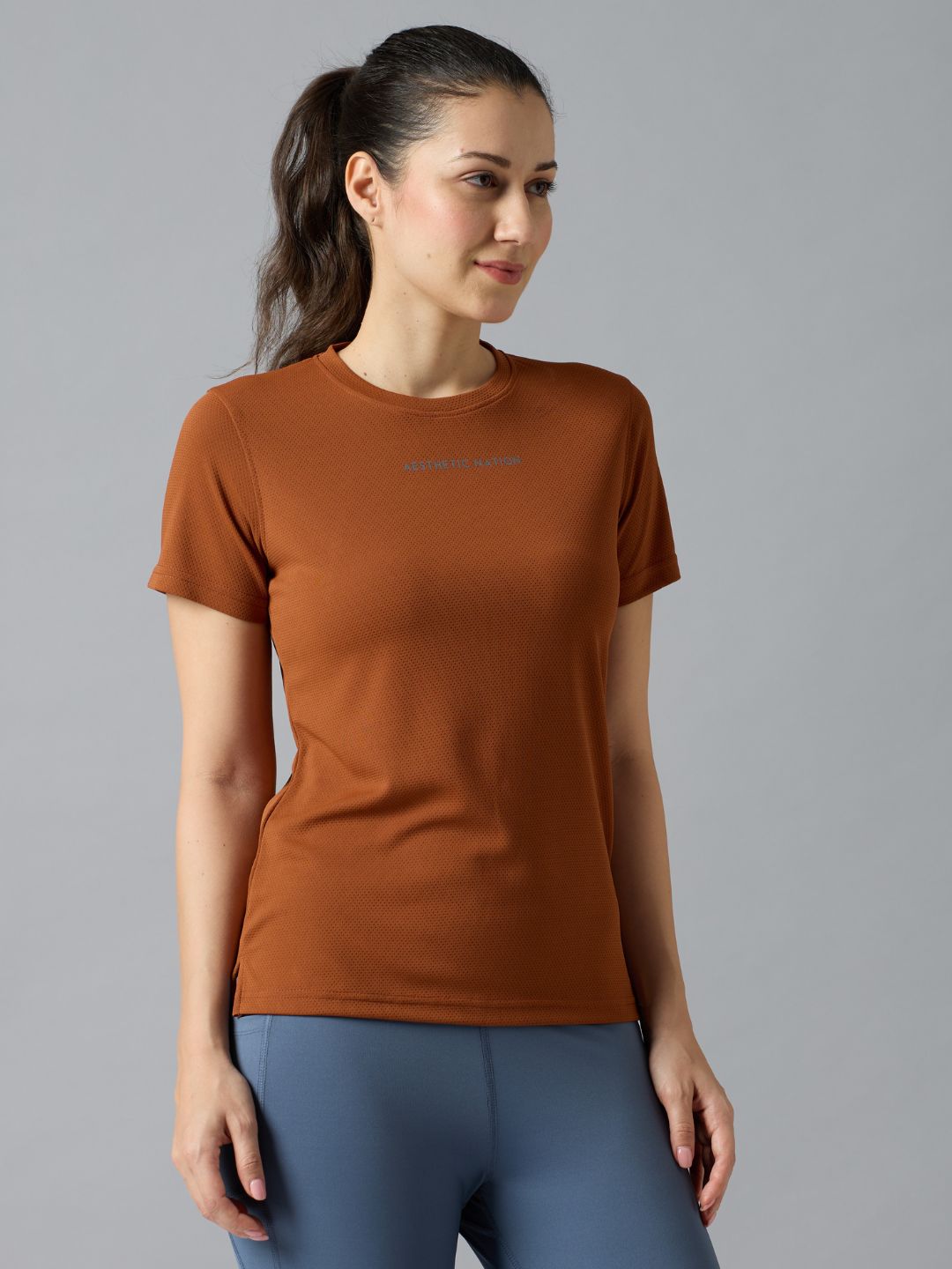 Quickdry Performance Top Brown