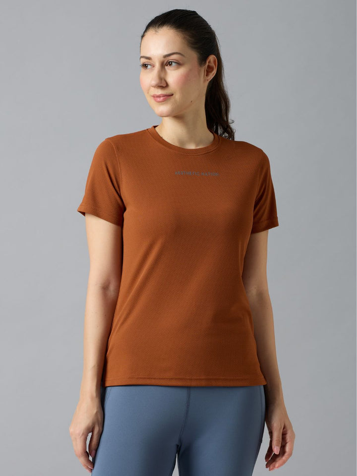 Quickdry Performance Top Brown