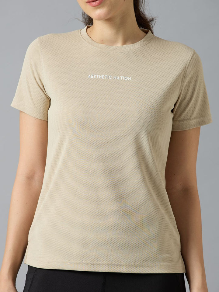 Quickdry Performance Top Beige