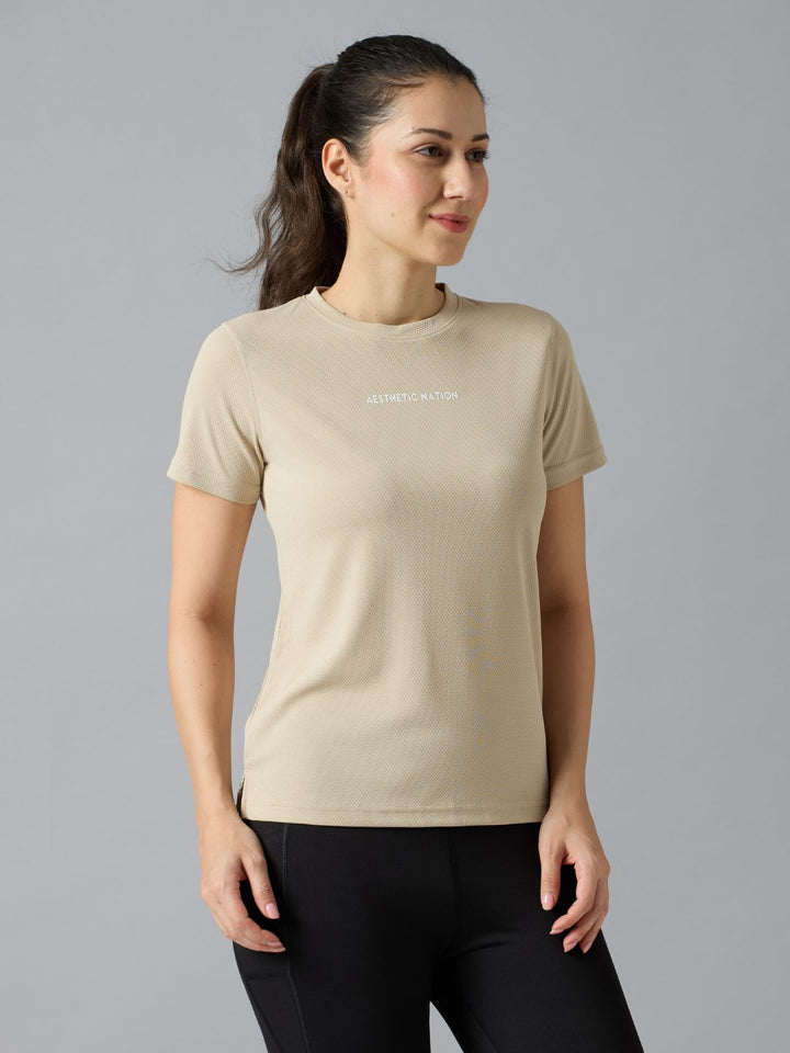 Quickdry Performance Top Beige