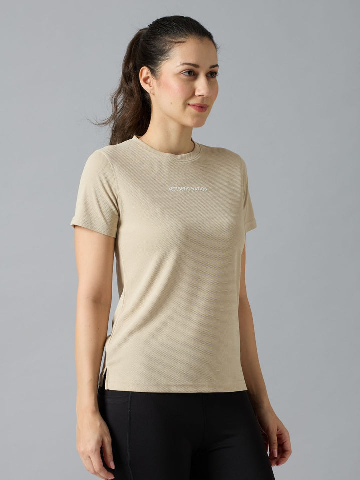 Quickdry Performance Top Beige