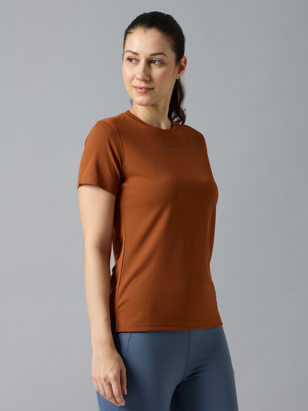 Quickdry Performance Top Brown