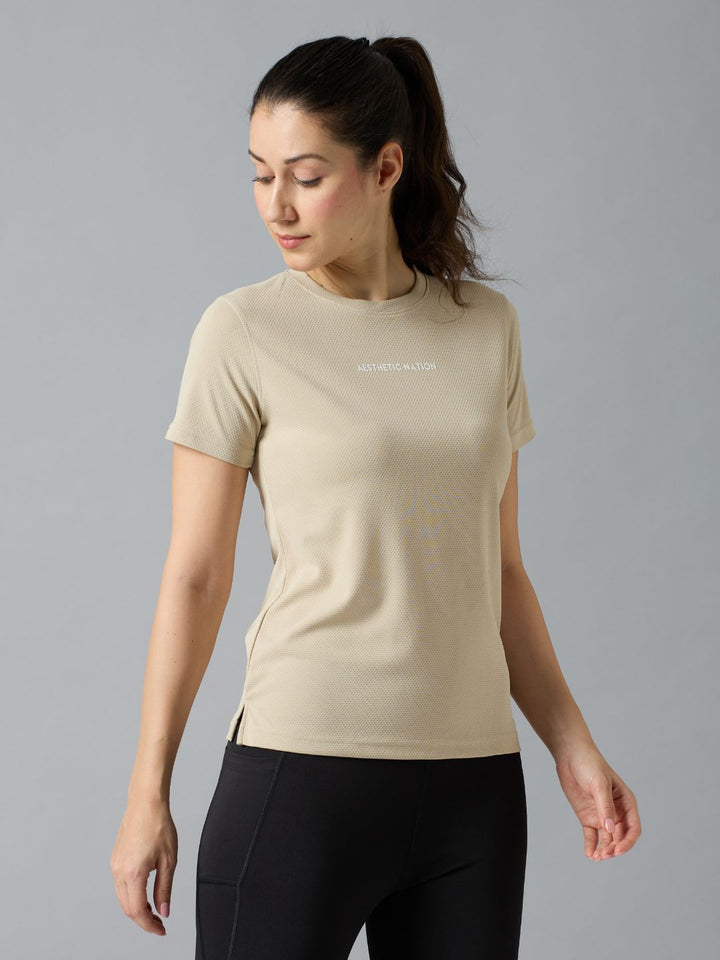 Quickdry Performance Top Beige