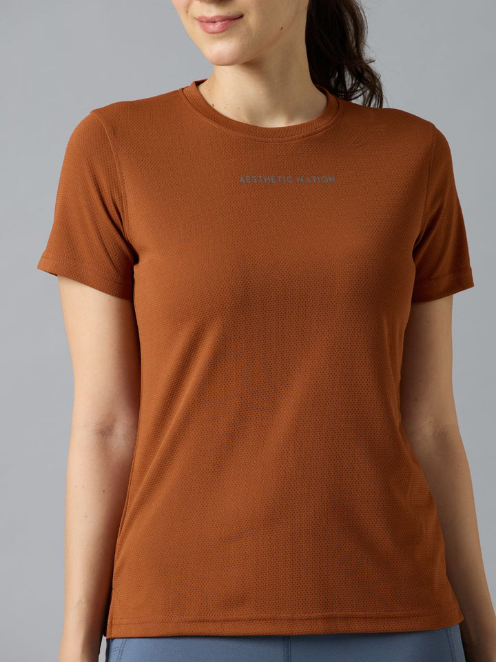 Quickdry Performance Top Brown