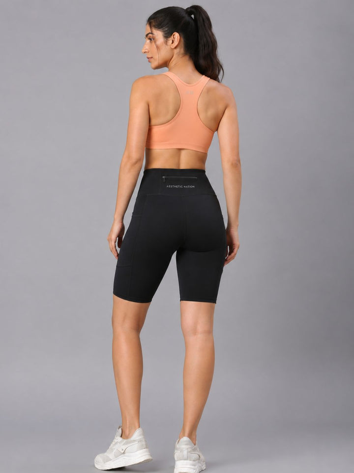 Elevate Biker Shorts Black
