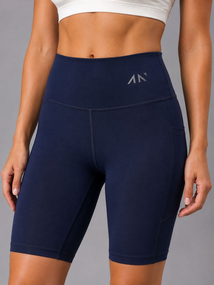 Elevate Biker Shorts Navy