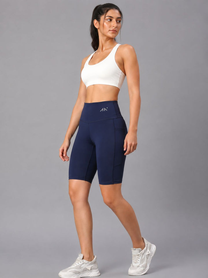 Elevate Biker Shorts Navy