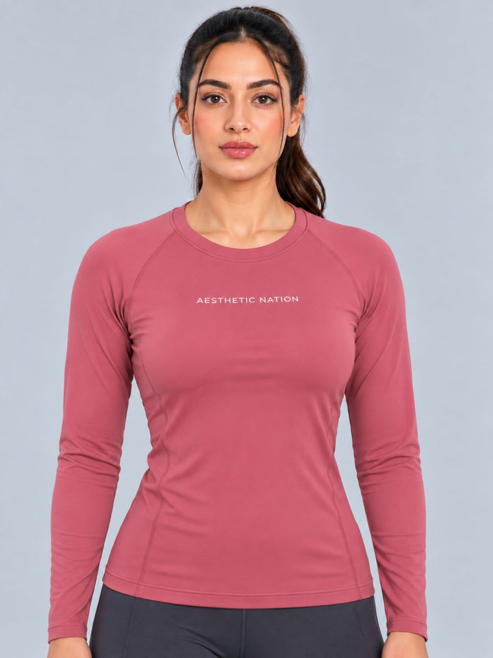 Form Training Fullsleeves Top Rose