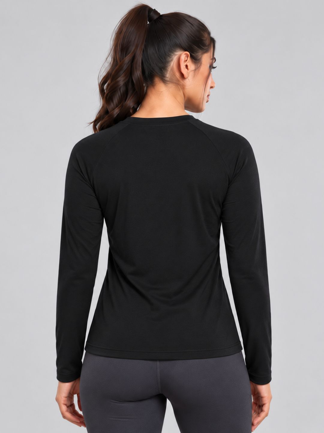 Form Training Fullsleeves Top Teal Black