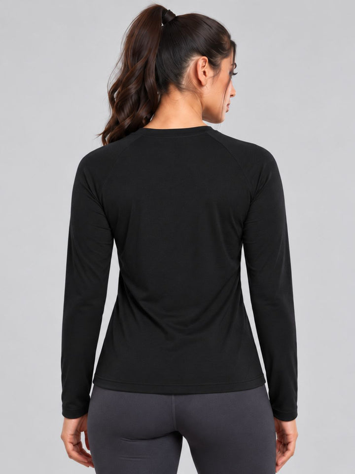 Form Training Fullsleeves Top Teal Black