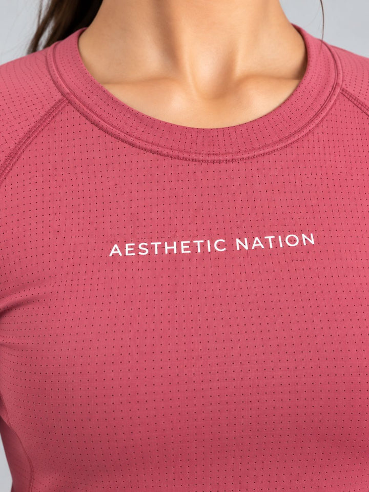 Form Training Fullsleeves Top Rose