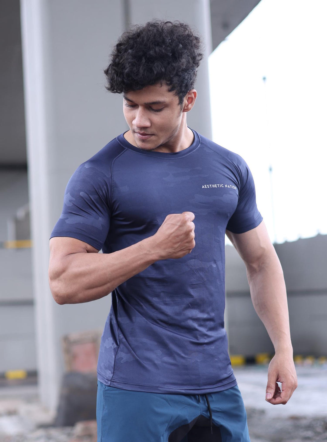 Apex Camo Tshirt T-shirt - AestheticNation