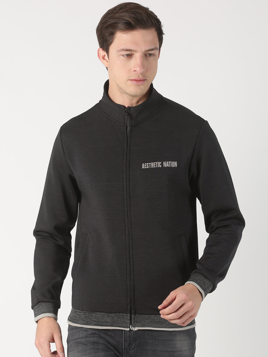 GRINDLE BOMBER JACKET Hoodie - AestheticNation