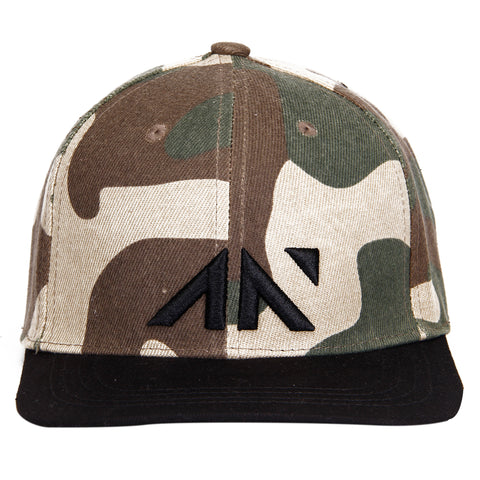 SNAPBACK CAP - ARMY BLACK Cap - AestheticNation