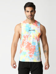 Tiedye Gym Vest For Men