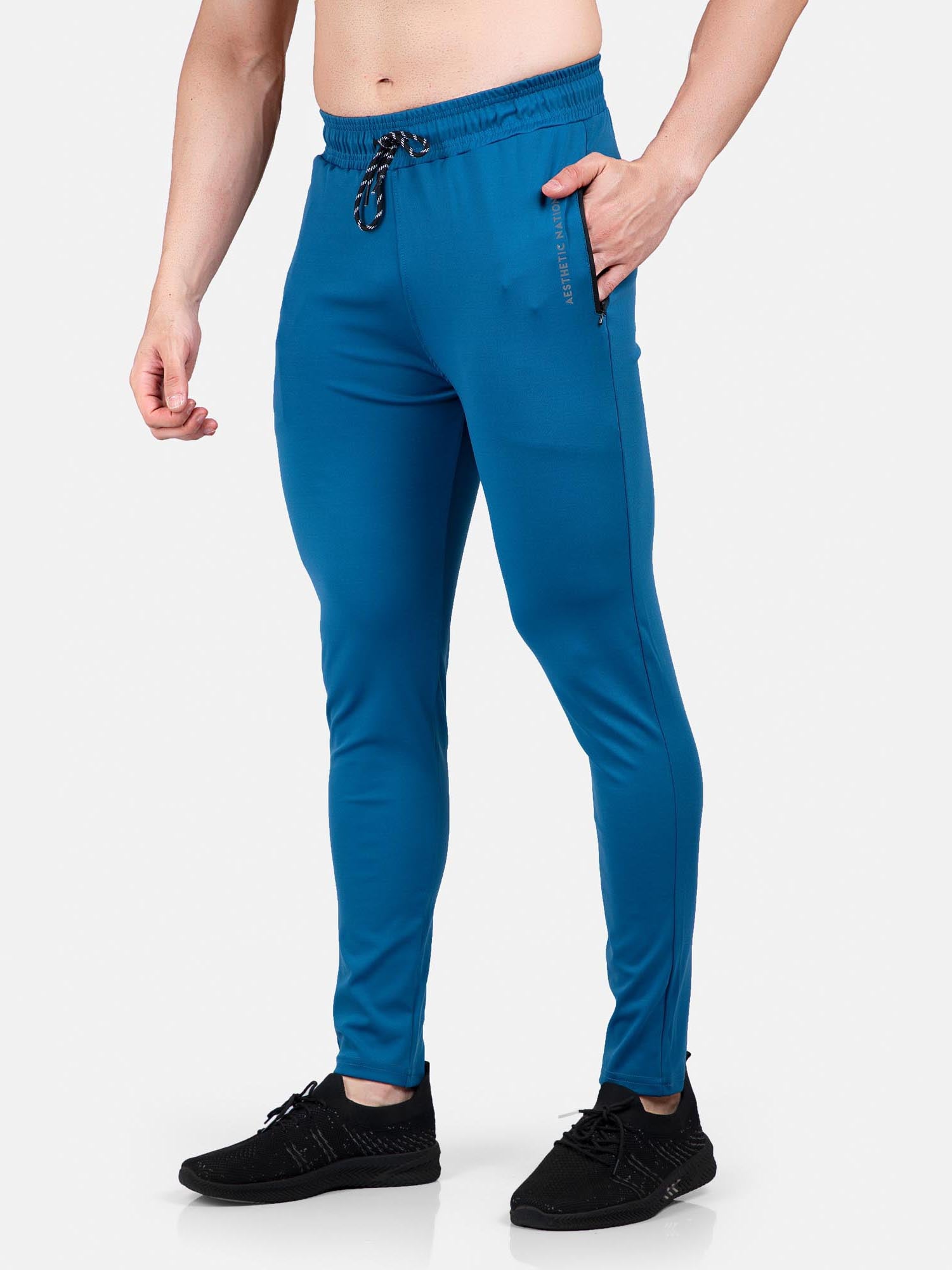 Buy Black Trousers & Pants for Men by INDIGO NATION Online | Ajio.com